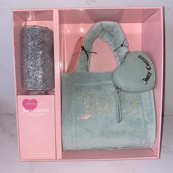 Juicy Couture big spender 3 piece gift set-cool blue - Picture 1 of 5